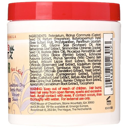 Africa's Best Castor Oil Hair & Scalp Conditioner, Lightweight Formula, Conditions and Moisturizes Scalp, Fortifies your Hair, For All Hair Types & Styles, 5.25oz