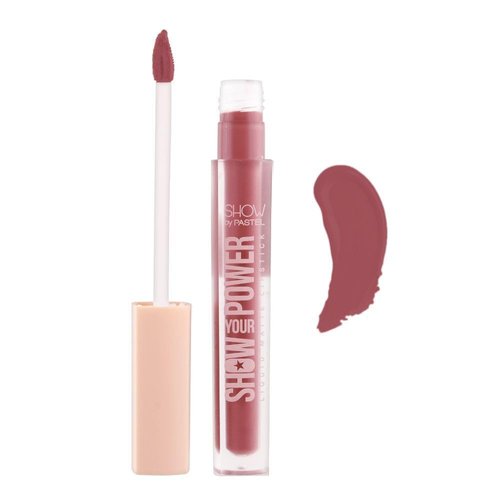Pastel Show Your Power Liquid Matte Lipstick - Transfer Proof, Weightless, Matte Finish, Non Dryi...