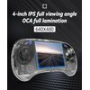 Dosnura RG ARC-S Retro Handheld Game Console 4 in IPS Screen Linux System RK3566 CPU 64Bit Video Game Player Built in 3500 mAh Battery Compatible with Bluetooth 4.2 and 5G WiFi(Black T)
