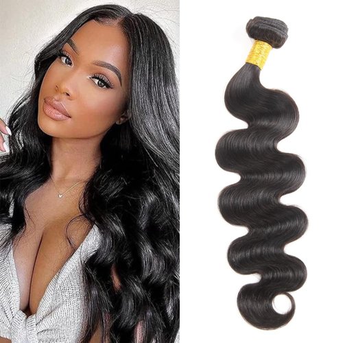 Body Wave Bundles Human Hair 18 Inch 10a Grade Human Hair Bundles Body Wave 1 Bundles 100% Unprocessed Brazilian Virgin Hair Extensions