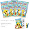 Bendon Mini Play Packs, Each with Mini Coloring Book, 2 Mini Crayons, and a Sticker,10-Pack (Baby Shark)