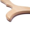 Allshow Wooden Gua Sha Tools Professional Lymphatic Drainage Tool Wood Therapy Massage Tools for Maderoterapia (Burlywood)