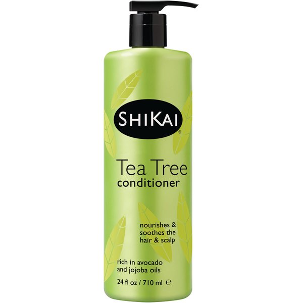 ShiKai Tea Tree Conditioner (24 oz) | Repair Hair, Refresh & Stimulate Scalp | With Revitalizing Peppermint, Tea Tree & Hydrating Jojoba Oil