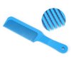 Hair Comb, Professional Salon Tooth Hair Combs Hairdressing Styling Barber Stylist Tool, Non-slip Pattern of the Handle, Easy to Grip(Blue)