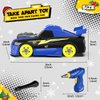 GILOBABY 26 Pieces Take Apart Toys for Boys, Racing Car with Electric Drill, Sounds & Lights, Building Stem Toys for Kids, Gifts for 3 4 5 Year Old Boys Learning Educational Toys