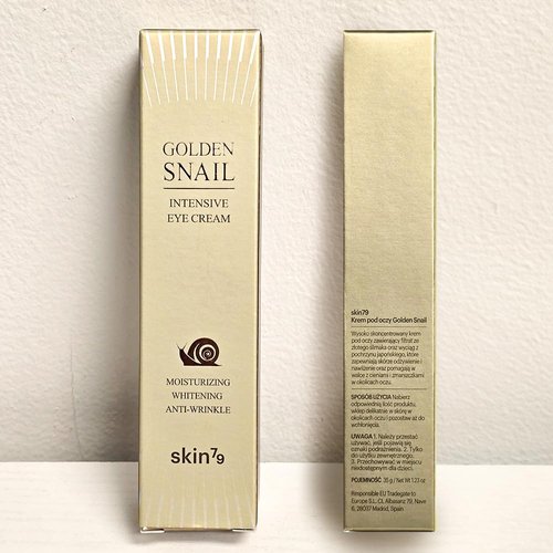 SKIN79 Golden Snail Intensive Eye Cream Concentrated Moisture Booster Skin Care Made In Korea