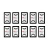 Red Cherry False Eyelashes (Pack of 10 pairs) (213)