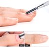4PCS Cuticle Pusher Remover and Cutter,Acetone Gel Nail Polish Remover Stainless Steel Manicure Pedicure Tools,Cuticle Peeler Scraper for Fingernails and Toenails Cuticle Nail Polish Peeler Scraper