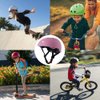 KAMUGO Kids Adjustable Helmet, Suitable for Toddler Kids Ages 2-8 Boys Girls, Multi-Sport Safety Cycling Skating Scooter Helmet (Pink, Small)