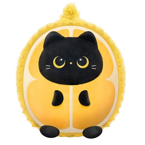 Mewaii Kawaii Cute Kids Plush Toy Pillow, Kawaii Plushie Cute Stuffed Animal, Soft Plushies with Outfit Costume Squishy Plush Toys Gift for Girls（Durian Cat）