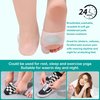 DYKOOK Gel Metatarsal Sleeves and Bunion Cushions 2Pack Thickened Metatarsal Silicone Pad Protector Bunion Pad Sleeve for Bunion Forefoot Pain Relieved and Friction Prevented