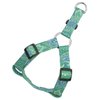 Country Brook Petz - Green Paisley Step-in Dog Harness - Paisley Collection with 5 Classy Designs (1 Inch, Medium)