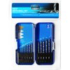 Century Drill & Tool 22713 Brite Drill Bit Set, 13 Piece, High Speed Steel Drills for Wood and Metal