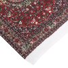 LZKW Turkishness Floral Print, Doll House Asseccories Dollhouse Furniture Dollhouse Blankets Dollhouse Accessories 1:12 Miniature Carpet for Miniature Dollhouse(Red Satin)