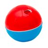 amicus - Crazy Ball Treat Dispenser - Dog Treat Ball - Interactive Treat Dispensing Dog Toy - Dog Enrichment Toys - Dog Toys to Keep Them Busy - Slow Feeder - 100g/3.5 oz - Red/Blue