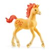 Schleich bayala, Collectible Unicorn Toy Figure for Girls and Boys, Peach Rings Unicorn Figurine (Dessert Series), Ages 5+