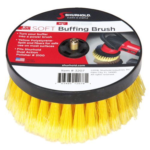 Shurhold 6-½" Soft Brush f/Dual Action Polisher