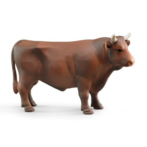 Bruder Bull Action Figure, 1:16 Scale fits with All Farm Pretend Play Items, 02309