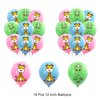 Giraffe Birthday Decorations Cute Animal Giraffe Party Decorations Include Giraffe Happy Birthday Banner, Hanging Swirls, Cake Topper, Cupcake Topper, Balloons