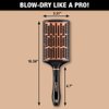 Conair Quick Blow Dry Copper Collection Paddle Brush Dryer