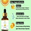 POWERFEEL, Vitamin C Face Serum – Anti Aging Face & Eye Serum with Vitamin C, Hyaluronic Acid, Vitamin E – Brightening Serum, Dark Spot Remover, Even Skin Tone,