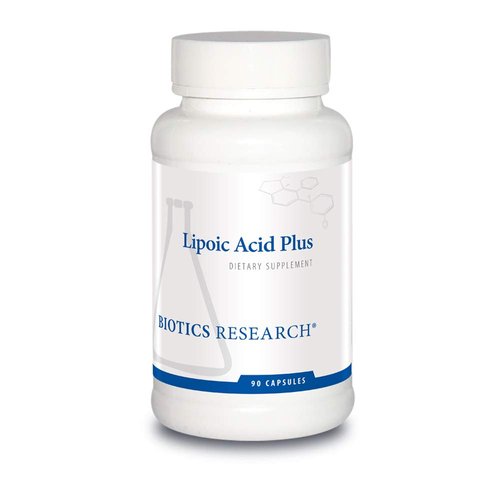 Biotics Research Lipoic Acid Plus– Alpha-Lipoic Acid, Vitamin C, Powerful Antioxidant, Promotes Eye Health. 90 caps