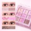 dasique Shadow Palette #18 Berry Smoothie 7g I 9 Blendable Shades in Smooth Matte and Shimmer Finishes with Gorgeous Pearls | Eye Makeup Palette | Cruelty Free | K-beauty