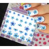 Nail Art 3D Stickers ♥ Mixed Flower Collection of 10 Decals /EE-III/