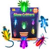 Glow Critters and Halloween Trick or Treat - Glow Sticks Party Favors - Glow in The Dark Party Supplies - 60 Count