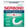 Sea-Bond Secure Denture Adhesive Seals, Fresh Mint Lowers, 30 Count