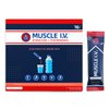 Muscle I.V. Hydration Electrolyte Drink Mix - Watermelon Peach - 16 Easy Open Single Serve Powder Sticks | Caffeine Free | Gluten Free | Soy Free | Non-GMO | 100% Vegan