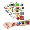 90 PCS American Football Temporary Tattoos Theme Birthday Party Decorations Supplies Favors Decor Soccer Sport Rugby Cheerleaders Tattoo Stickers Gifts for Games Kids Girls Boys School Prizes Carnival