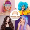 100 Pcs Wig Caps Stocking Caps for Wigs Stretchy Nylon Wig Cap for Women Elastic Medium Nude Wig Cap for Cosplay(Beige and Natural Nude)