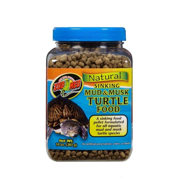 Zoo Med Laboratories Zoomed Mud & Musk Sinking Aquatic Turtle Food, 1 Count, One Size