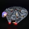 BRIKSMAX Led Lighting Kit for 75257 Millennium Falcon - Not Include The Lego Building Blocks Model Set