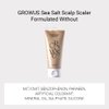GROWUS Sea Salt Therapy Scalp Scaler, 2-in-1 Shampoo and Scalp Scrub with Mineral-rich Sea Salt and Sea Water for Dry, Itchy Scalp, 4.23 oz / 120g, Free from Paraben, Sulfate