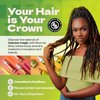 Bronner Bros Tropical Roots Twist Cream for Braids, Locs & Twist - Styling Cream with Pineapple & Guava Extract, Coconut Oil, Vitamins B5 & B12 - Soft Hol, Reduces Frizz & Spit Ends - 6 oz