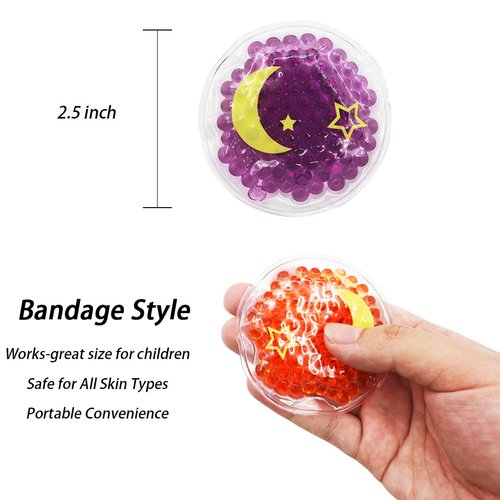 Small Ice Packs, Kids Ice Packs for Injuries Cold Compress for Scrape Knee, Bump Head, Hurt Elbow, Hit Thumb, Cold Therapy Treatment Gift for All