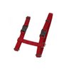 Coastal Pet Figure "H" Adjustable Cat Harness - Outdoor Cat Supply - Comfortable for Cats - Secure Snap-Lock Buckles - Red, 3/8" x 10"-18"