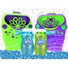 JA-RU Blitz Bubble Machine for Kids w/Bubble Soap Solution (1 Toy) Battery Powered Automatic Bubble Blower. Rotating Blowing Wands. Fun Outdoor Games. Pool Birthday Party. 1531-1s