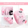 G2PLUS Kids Shower Cap, 2PCS Funny Cute Cartoon Bath Hat, Waterproof Shower Bath Caps for Kids, Elastic Bath Cap for Boys or Girls