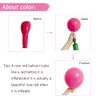 MSMANCY Pink Birthday Decorations for Women with HAPPY BIRTHDAY Banner Curtains Heart Star Balloons for 16th 18th 21st 30th 40th 50th 60th Birthday Party Supplies (Pink)