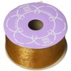 Butterscotch Shimmer Sheer Organza Ribbon 1 1/2" X 25 Yards