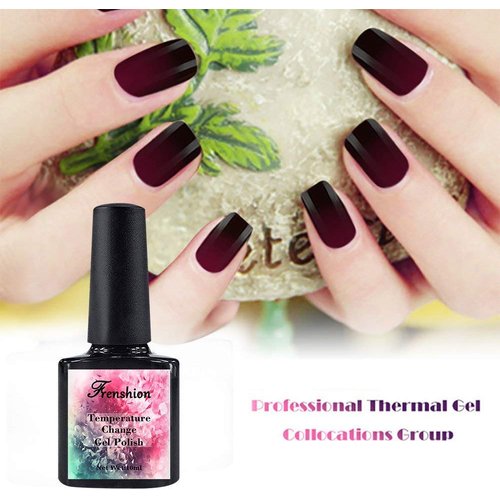 Frenshion 10ML Chameleon Thermic Gel Nail Polish Soak-off UV LED Nail Polish Temperature Color Changing Gel Polish 02