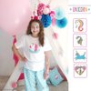 Unicorn Temporary Tattoos for Kids Birthday Party Unicorn Party Supplies Girls Boys Party Favors - 25PCS 2.5" X 2.5"