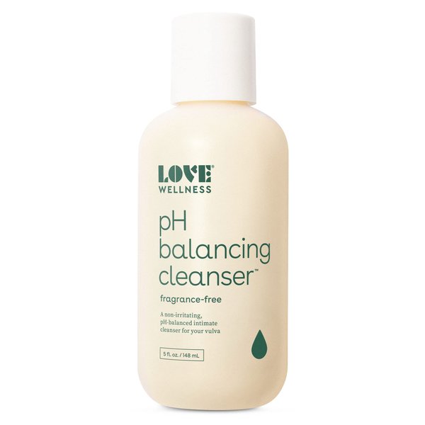 Love Wellness Feminine Wash for Women, pH Balancing Cleanser | Fragrance-Free | Vaginal Soap for Balanced pH, Intimate Health & Hygiene | Non-Irritating for Itchy Dry Sensitive Skin | 5 Fl Oz