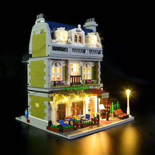 LIGHTAILING Light Set for (Parisian Restaurant) Building Blocks Model - Led Light kit Compatible with Lego 10243(NOT Included The Model)