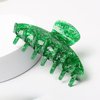 3Pcs Christmas Hair Claw Clips for Women Girls Green Gold Hair Clips Cute Rhinestone Red Hair Claws Christmas Hair Accessories