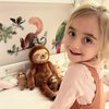 OUOZZZ Sloth Stuffed Animals with Babies Inside 19" Sloth Plush Toys with 4 Babies Sloth - Gift Present Toys for Girls Boys Kids Toddler