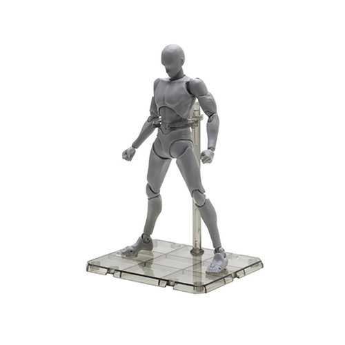 Alunsito Action Figure Display Stand 8 Pcs Assembly Action Figure Holder Clear Action Base Model Support Stand Doll Model Support Rack for 1/144 HG/RG Gundam Figure Model